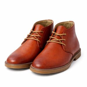 NWT*Boys Boots in Cognac Brown - Classic Leather Style